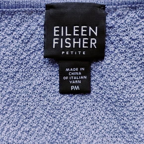 New Eileen Fisher Lilac Wrap-Front Textured V-Neck Crossover Camisole size M. - Picture 3 of 6